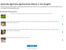 Tablet Screenshot of agriturismomarcoscoglio.blogspot.com