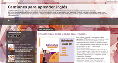 Desktop Screenshot of ernesto-cancionesparaaprenderidiomas.blogspot.com