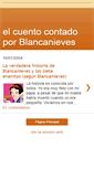 Mobile Screenshot of blancanieves.blogspot.com