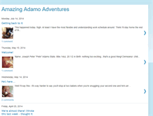 Tablet Screenshot of amazingadamoadventures.blogspot.com