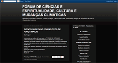 Desktop Screenshot of cienciasculturamudancasclimaticas.blogspot.com