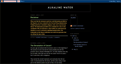 Desktop Screenshot of drinkwaterforhealth.blogspot.com