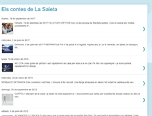 Tablet Screenshot of elscontesdelasaleta.blogspot.com