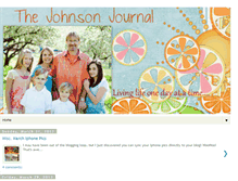 Tablet Screenshot of johnsonfamily6.blogspot.com