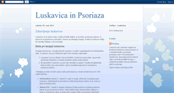 Desktop Screenshot of luskavica.blogspot.com