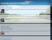 Tablet Screenshot of centrodeconvivenciamalabares.blogspot.com