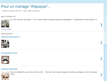 Tablet Screenshot of mariagedepoque.blogspot.com