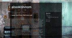 Desktop Screenshot of abookishmom.blogspot.com