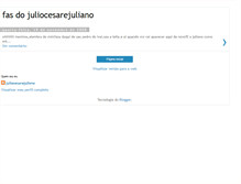 Tablet Screenshot of juliocesarejuliano.blogspot.com