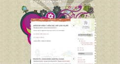 Desktop Screenshot of elcoleenlamochila.blogspot.com