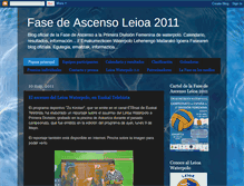 Tablet Screenshot of fasedeascensoleioa2011.blogspot.com