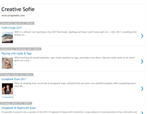 Tablet Screenshot of creativesofie.blogspot.com