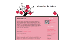 Desktop Screenshot of deenster.blogspot.com