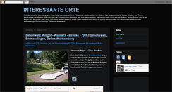 Desktop Screenshot of de-tek-interessante-orte.blogspot.com