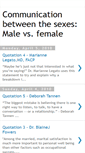 Mobile Screenshot of communicationbetweenthesexes.blogspot.com
