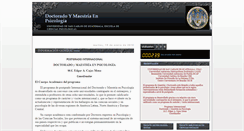 Desktop Screenshot of doctoradoenpsicologia-usac.blogspot.com