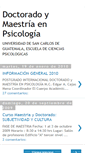 Mobile Screenshot of doctoradoenpsicologia-usac.blogspot.com