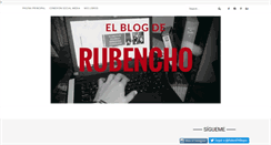 Desktop Screenshot of blogderubencho.blogspot.com