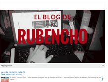 Tablet Screenshot of blogderubencho.blogspot.com