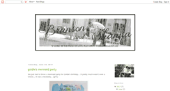 Desktop Screenshot of bransonandshanna.blogspot.com