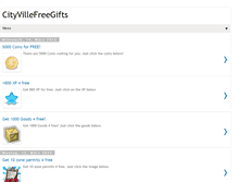Tablet Screenshot of cvfreegifts.blogspot.com
