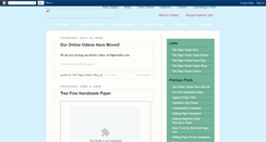 Desktop Screenshot of paperstudiodemos.blogspot.com