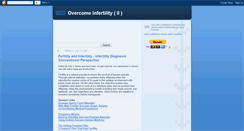 Desktop Screenshot of fertility-infertility-2.blogspot.com