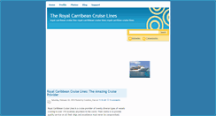 Desktop Screenshot of cruiselineinfo.blogspot.com