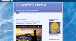 Desktop Screenshot of conscienciacristal.blogspot.com