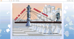 Desktop Screenshot of ajedrezgandia.blogspot.com