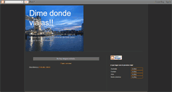 Desktop Screenshot of dimeadondeviajas.blogspot.com