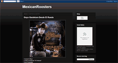 Desktop Screenshot of mexicanrooster.blogspot.com