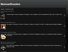 Tablet Screenshot of mexicanrooster.blogspot.com