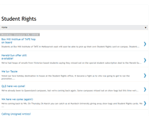 Tablet Screenshot of pak-studentrights.blogspot.com
