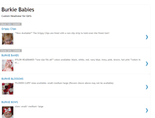 Tablet Screenshot of burkiebabies.blogspot.com