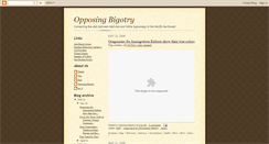 Desktop Screenshot of opposingbigotry.blogspot.com