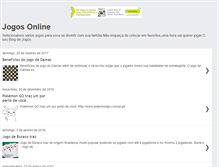 Tablet Screenshot of jogoonlinegratuito.blogspot.com