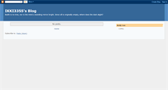 Desktop Screenshot of ikki3355.blogspot.com