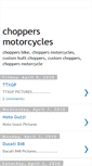 Mobile Screenshot of choppersmotorcycles-schatzi.blogspot.com