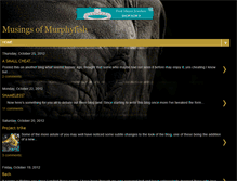 Tablet Screenshot of murphyfish-musing.blogspot.com