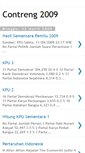 Mobile Screenshot of klikcontreng.blogspot.com