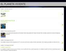 Tablet Screenshot of elplanetaviviente.blogspot.com