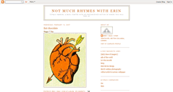 Desktop Screenshot of notmuchrhymeswitherin.blogspot.com