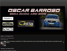 Tablet Screenshot of barrosoracing.blogspot.com