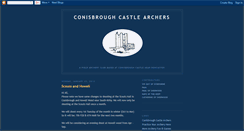 Desktop Screenshot of conisbroughcastlearchers.blogspot.com