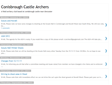 Tablet Screenshot of conisbroughcastlearchers.blogspot.com