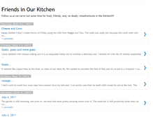 Tablet Screenshot of friendsinourkitchen.blogspot.com