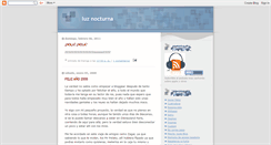 Desktop Screenshot of luz-nocturna.blogspot.com