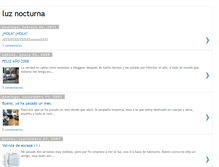Tablet Screenshot of luz-nocturna.blogspot.com