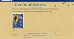 Desktop Screenshot of ejercitoindigoespana.blogspot.com